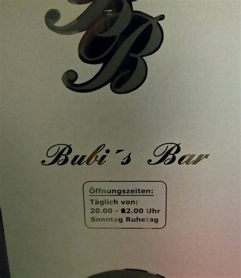 bubis bar oberstaufen|BUBI’S BAR